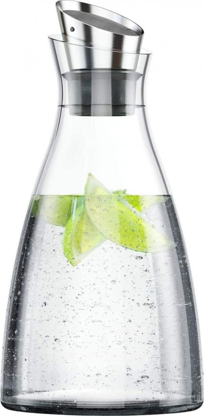 Termos Emsa Flow, 1L, çelik inox me xham, transparent