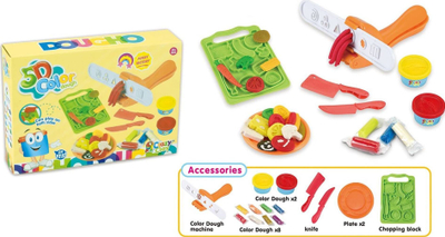 Set plasteline Trifox Modeling Dough MIX, shumëngjyrësh