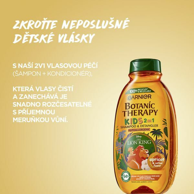 Shampo për flokë Garnier The Lion King Botanic Therapy, 400 ml