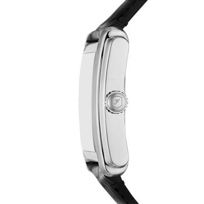 Orë dore për femra Fossil Carraway FS6078, e zezë/argjendtë