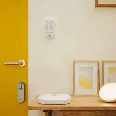 Tastierë alarmi Yale Keypad, për Yale Smart Alarm, me buton paniku, e bardhë