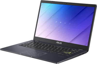 Laptop ASUS E410, 14", Intel Celeron N4020, 4GB RAM, 64GB eMMC, црн
