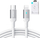Kabllo karikimi Joyroom A10 Series, USB-C në Lightning, 20W, 2m, e bardhë