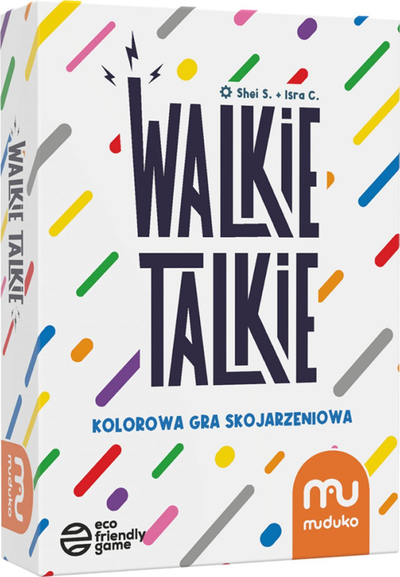 Lojë me letra Muduko Walkie Talkie, party game, shumëngjyrëshe