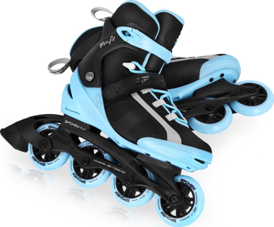 Patina në vijë Spokey MsrFIT M 37 BL 940761, ABEC 7, rrota 82A, e zezë blu