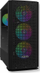 Kasa kompjutri Gacrux Midi Tower, xham i temperum, RGB, e zezë