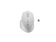 Maus pa tela Natec Siskin 2, 1600 DPI, BT 5.0 dhe 2.4 GHz, i bardhë