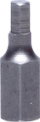 Set bitash Proline HEX 6mm, lidhje 3/8", 30mm, gri