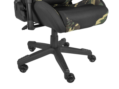 Karrige gaming Genesis NFG-1532, mbështetje koke, material tekstil, e zezë kamuflazh