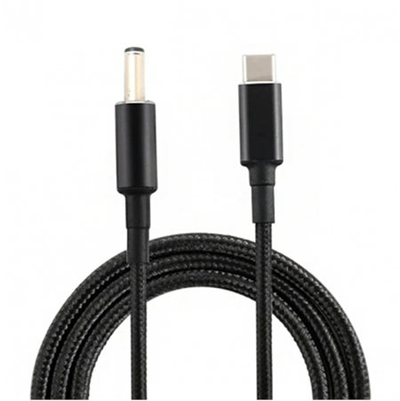 Kabllo karikimi Canyon CNE-CCA08, USB C në DELL 4.5x3.0 mm, 100W, 1.8 m, e zezë