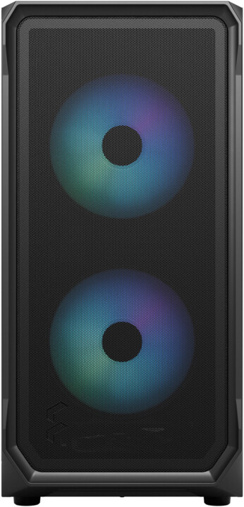 Kasë kompjuteri Fractal Design Focus 2 RGB Black TG Clear Tint