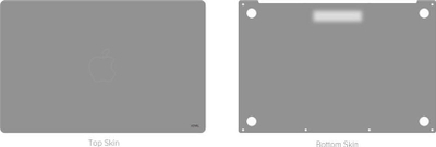 Mbulesë mbrojtëse JCPAL MacGuard Two in One Skin për MacBook Air 15\", për M2 M3 M4, Space Gray
