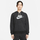 Bluzë me kapuç Nike Sportswear Gym Vintage Zip për femra, me zinxhir, e zezë