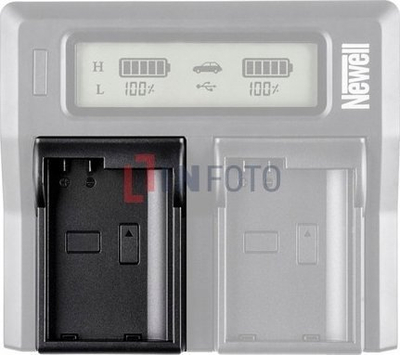 Плочка за замена Newell за полнач DC LCD Twin, за батерии NP F NP FM