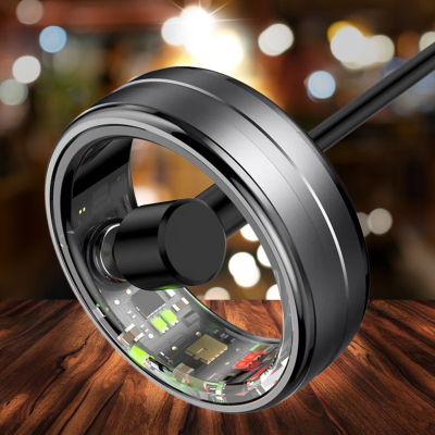 Сет прстени SmartRing Rubicon, големина 12, 2 парчиња, црни