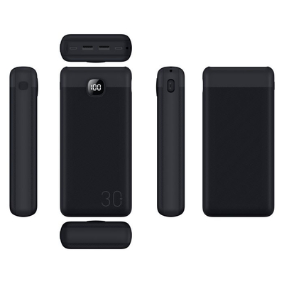 Dviced Power Bank 30000mAh, Black