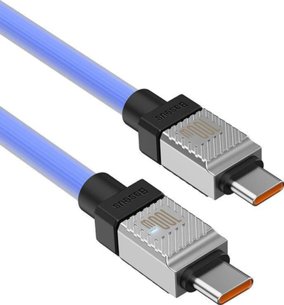Kabllo USB C në USB C Baseus CoolPlay, 100W, 2m, blu