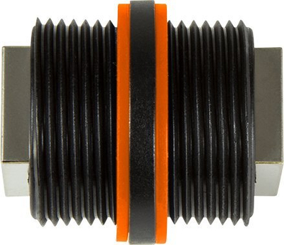 Konektor rrjeti LogiLink NP0081, 2x RJ45, IP67, ngjyrë e zezë