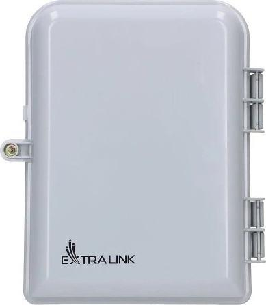 Kuti shpërndarje fibër optike Extralink EX.12158 MID-SPAN, për splice, gri