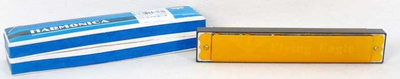 Harmonikë Icom për në gojë, 16 cm, 20 vrima, ngjyrë e artë