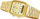 Рачен часовник Casio AQ-230GA-9B, кварцен, минерално стакло, златна боја