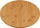 Dërrasë servirje që rrotullohet Excellent Houseware, bambu, 35 cm, kafe