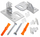Set montimi për radiator APC 15007673, për 2 pika fiksimi, metalik