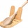 Држач за кујнска лажица Bamboo Spoon Rest, бамбус, 12.7 x 20.5 x 3.5 cm, природна боја
