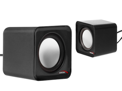 Altoparlantë kompjuterik Audiocore AC870B, USB, 3.5mm Jack, të zinj
