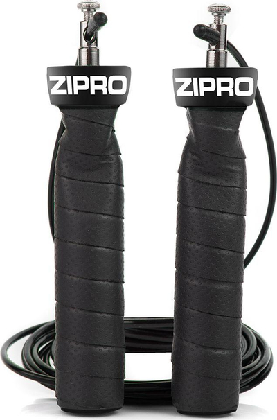 Litar kërcimi Zipro, 300 cm, i zi