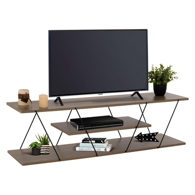 Komodë për TV Tars 120x32x33cm (HM8922.13), gri