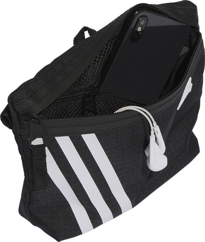 Çantë mesi Adidas FI Organizer HT4765, me rrip të rregullueshëm, material sintetik, e zezë