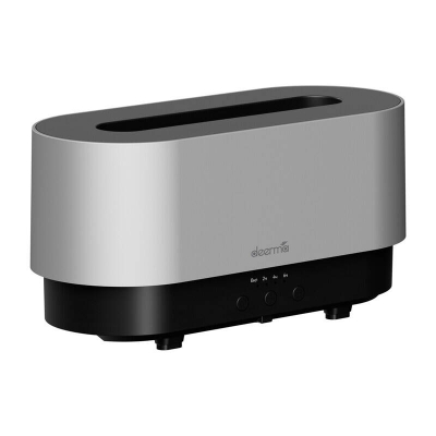 Difuzer arome dhe lagështues Deerma DEM-PX310W, 300ml, llambë ambienti, gri e zezë