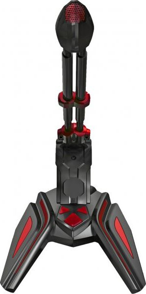 Микрофон за маса Varr SPIDER Desktop, омнидреферен 360°, со метално куќиште, црн