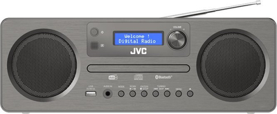 Radio CD player JVC RD-E861B-DAB, DAB+, Bluetooth, USB, i zi