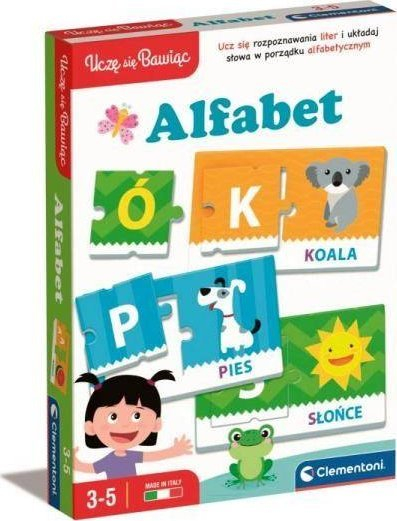 Loja edukative Clementoni Learn While Having Fun Alphabet, për kalamaj 3–5 vjeç, shumëngjyrëshe