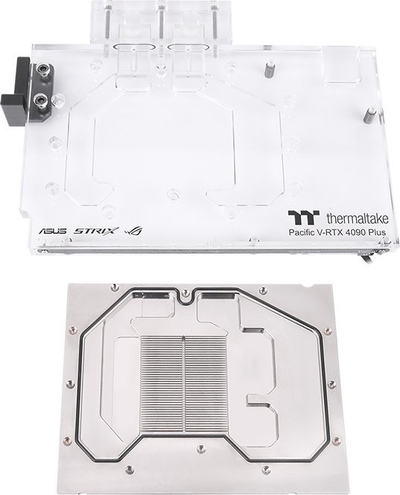Bllok uji Thermaltake Pacific V-RTX 4090 Plus, për ASUS ROG TUF, ARGB, xham