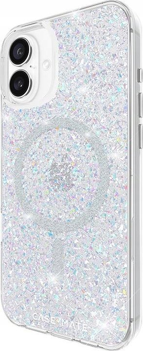 Maskë telefoni Case-Mate Twinkle Disco, MagSafe, për iPhone 16 Pro, e tejdukshme me shkëlqim
