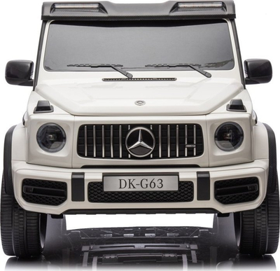Електричен автомобил за деца Mercedes Benz G63 AMG Strong XXL, 12V, 2 седишта, бел