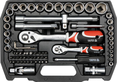 Set çelësash Yato (YT-38782), 72 copë