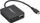 Adapter rrjeti StarTech USB C, fibër optike SFP, Gigabit Ethernet, i zi