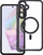 Kapak mbrojtës Futera Full Matte Mag për Samsung A35, MagSafe, transparent, i zi