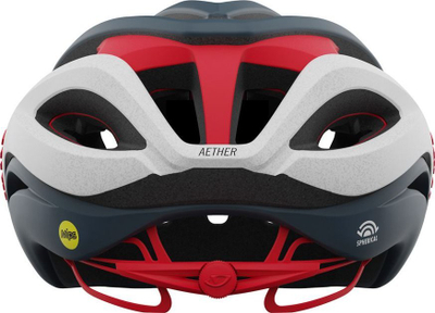 Kaskë rrugore Giro Aether Spherical, MIPS, S 51-55 cm, e zezë mat me të verdha