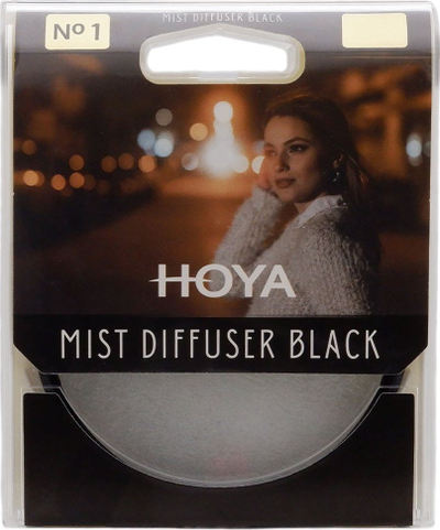 Filtër fotografik Hoya Mist Diffuser Black No1, 67mm, efekt difuzioni, i zi