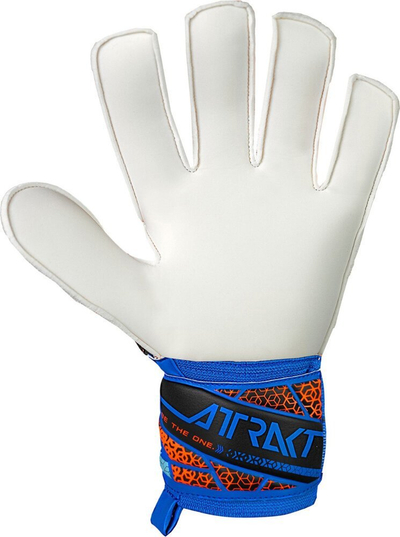 Doreza portieri Reusch Attrakt Solid M 5570515 4467, shkumë Solid rezistente, manshetë elastike, blu