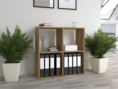 Kabinet me rafte TopEShop, 74 x 75 x 30 cm, i kaftë