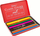 Set lapsash me ngjyra Leantoys Classic Colour, 12 ngjyra, kuti metalike e kuqe