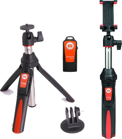 Shkop për selfie Benro Monopod + telekomandë, 5in1