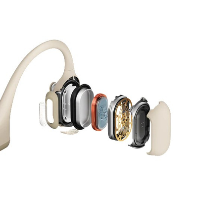 Kufje Shokz OpenRun Pro, Wireless, bezhë