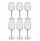 Set gotash vere Secret de Gourmet Volta, 6 copa, 380 ml, transparencë